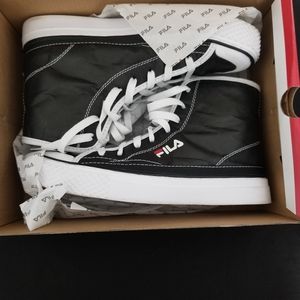 Fila high top tennis shoes